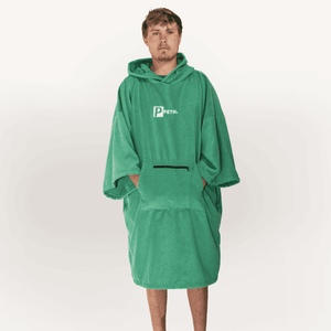 Towel Changing Robe - Microfibre - Green