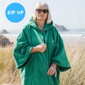 Zip Up Green