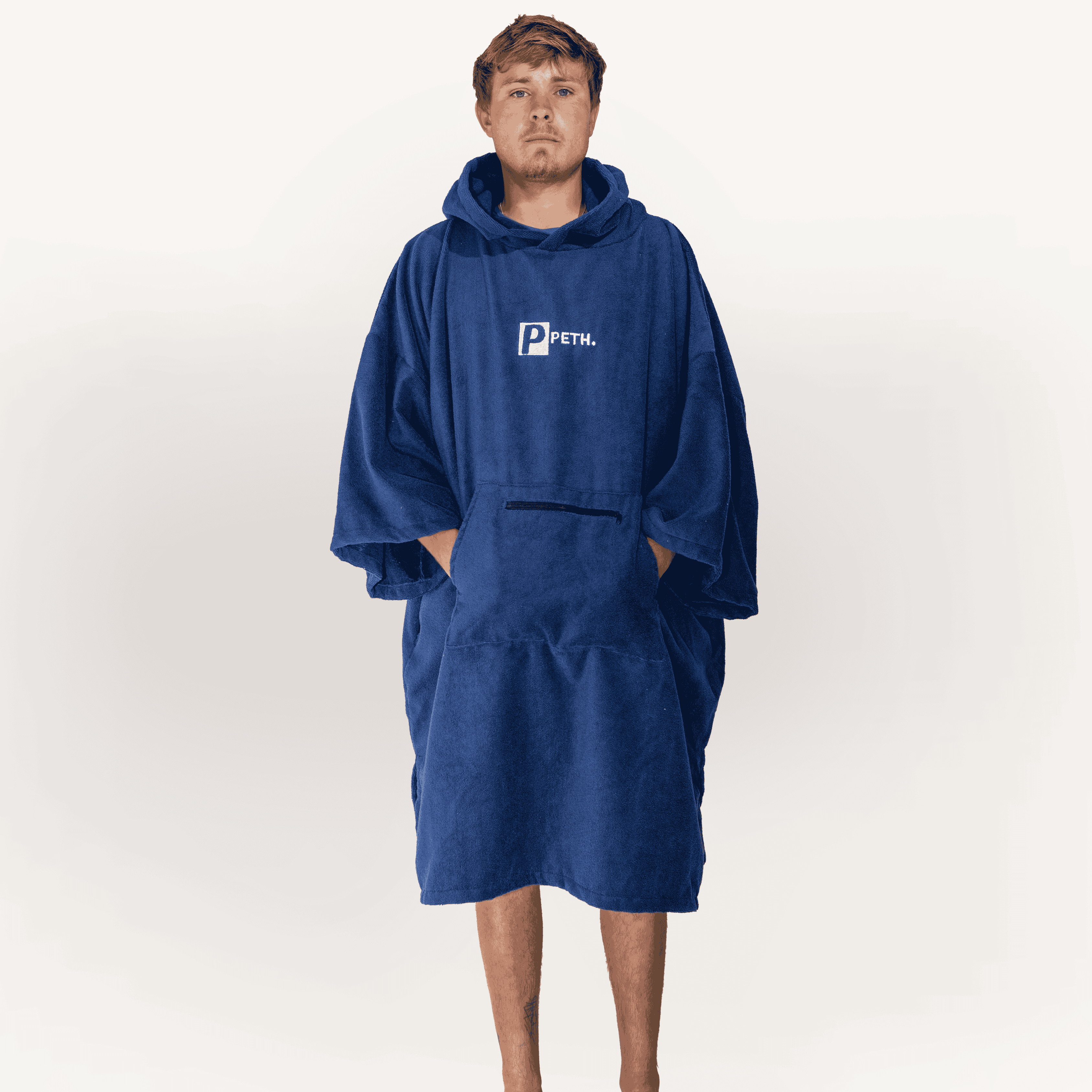 Towel Changing Robe - Microfibre - Navy Blue – Pethstore