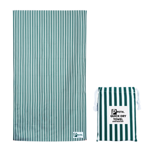 Quick Dry Travel Towel - Dark Green