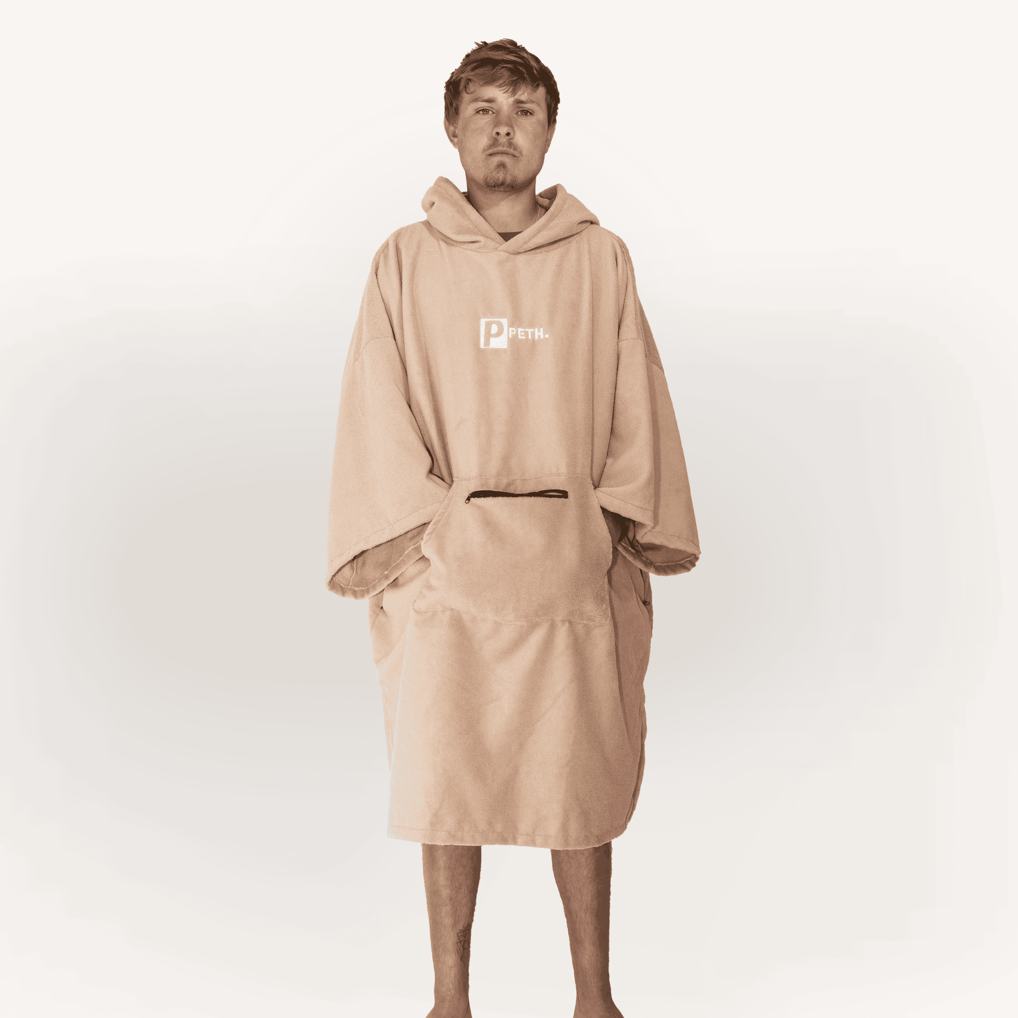 Towel Changing Robe - Microfibre - Sand – Pethstore