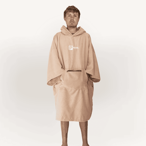 Towel Changing Robe - Microfibre - Sand