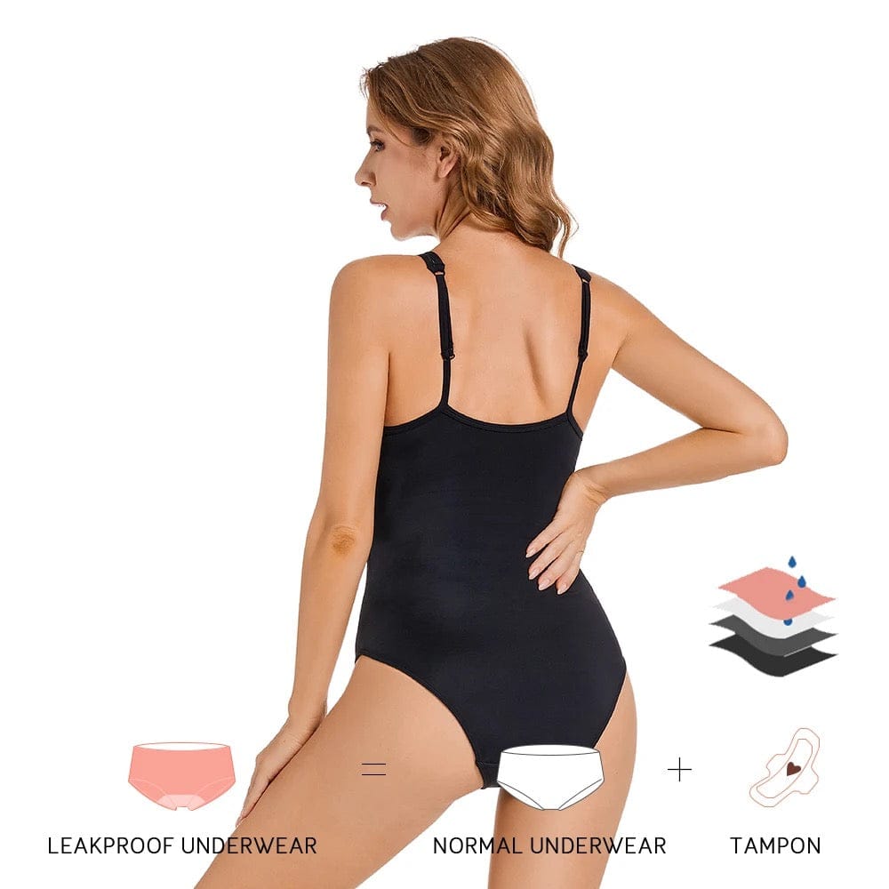 Period Safe One Piece Swimsuit