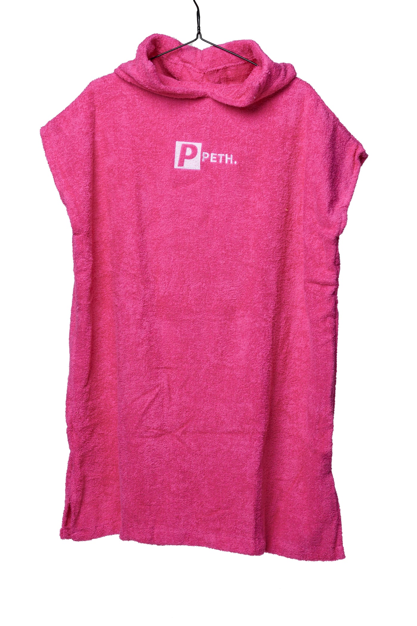Premium Hot Pink Children’s Cotton Towel Changing Robe - Poncho