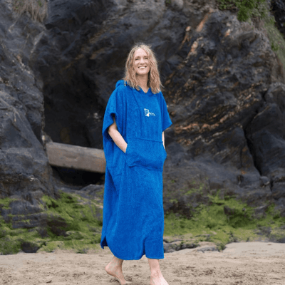2XL / 3XL Cotton plus size towel changing robe / poncho